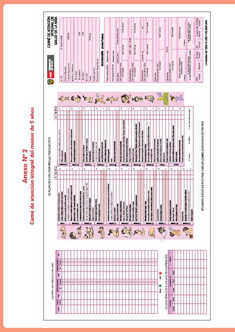Norma Técnica DE Salud - CRED - Anexo Nº 2 Carné de atención integral ...