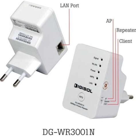 Digisol DG-WR3001N 802.11N 3000Mbps Wall Mount Wireless Repeater Price ...