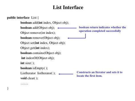 Function Interface for a List Class Example 的图像结果