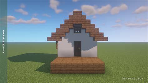 Image result for Minecraft Cottage House Tutorial Step by Step