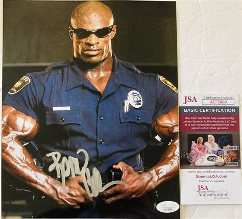 Ronnie Coleman Police Uniform