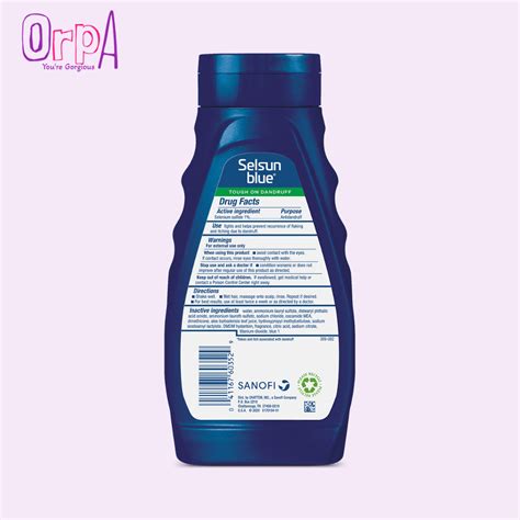 Selsun Blue Moisturizing Anti-Dandruff Shampoo - 11 Fl. Oz. - Orpa