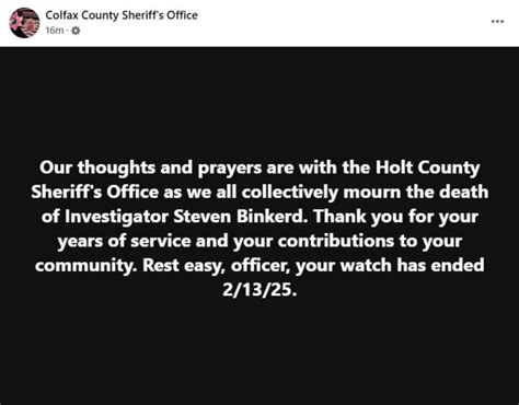 Holt County Sheriff’s Deputy dies in Wednesday night crash