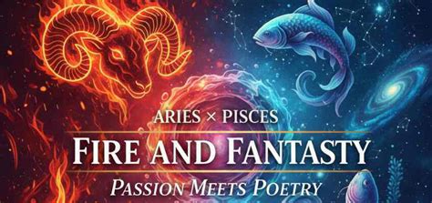 Aries and Pisces Compatibility: A Cosmic Tale of Passion and Poetry