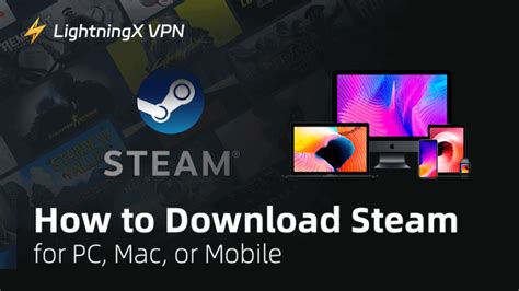 Как скачать Стим на ПК, Mac или мобильных устройств