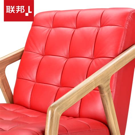 联邦 轻时尚系列 休闲单椅LB02半皮 F15803FA - 至爱智家