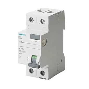A One Siemens 2 Pole ELCB (White, 1 Piece, 5SV44140RC) : Amazon.in ...