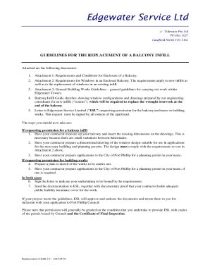 Fillable Online ESL Replacement of Infill Guidelines 2.4.docx Fax Email ...