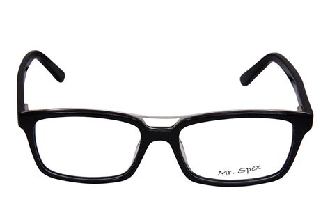 Mr. Spex Non Polarized Eyewear Black Frame C1 54-18-140 : Amazon.in ...