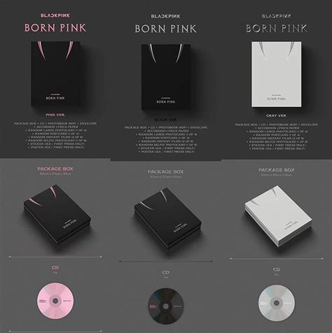 Buy WEVERSE PREORDER] BLACKPINK - BORN PINK [BOX SET VERSION] Album ...