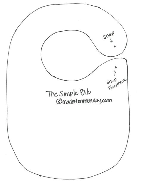 Image result for Free Bib Patterns