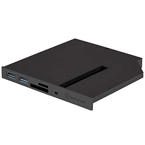 Buy SilverStone SST-FPS01 - 12.7mm Tray Loading Slim Optical Bay with ...