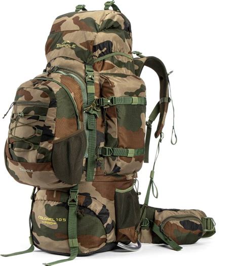 Tripole Colonel Pro Metal Frame Rucksack | Front Opening | Detachable ...