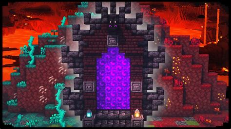 Nether Portal Design Tutorial 的图像结果