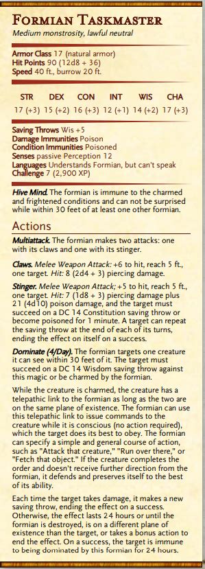 Image result for Dnd Formian Taskmaster