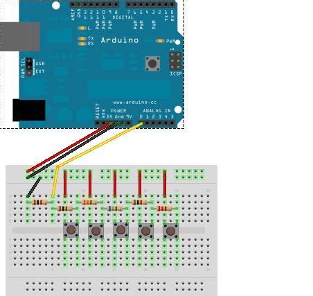 Image result for How to Use Multiple Buttons Arduino