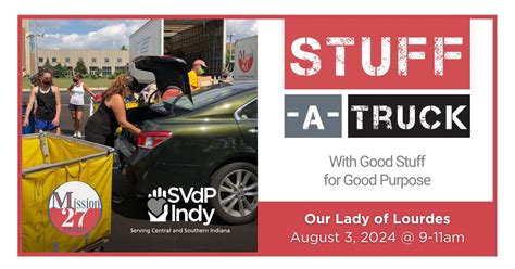 Stuff-A-Truck - Our Lady of Lourdes, Our Lady of Lourdes (5333 E ...