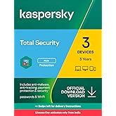 Kaspersky | Total Security (Plus) | 1 Device | 3 Years | Email Delivery ...
