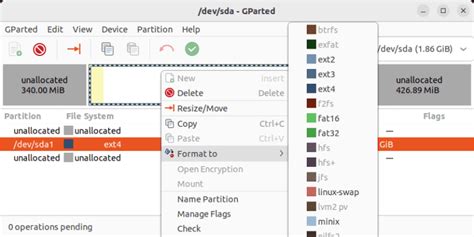 Image result for Using GParted to Configure New SSD for Linux