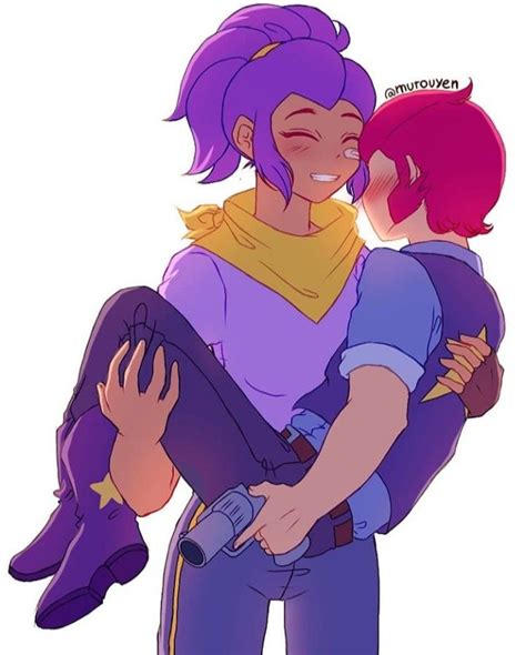 shelly x colt | Фан арт, Милые рисунки, Игровые арты