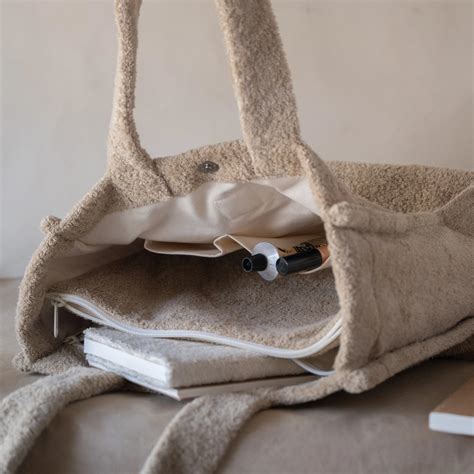 Cloud Tote Bag (Large) Large Wheat – Cotton Tote | Akiiko – akiiko