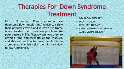 Treatment For Down Syndrome