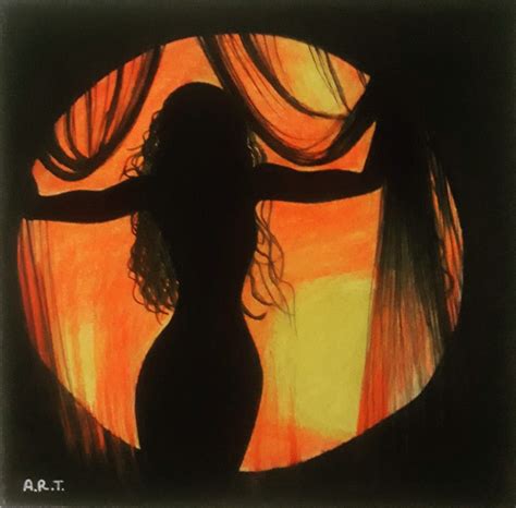Pin by Jolene Walker Barlow on Art lessons & Doodles | Silhouette painting, Silhouette art ...