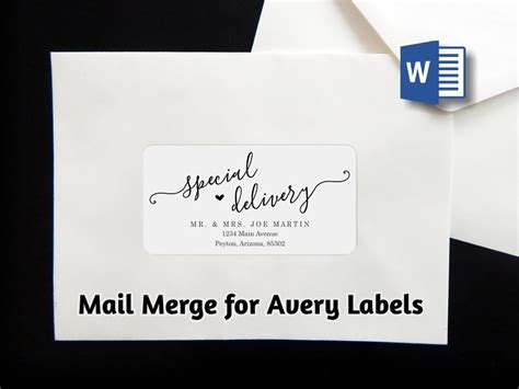 Image result for Mail Merge Address Labels