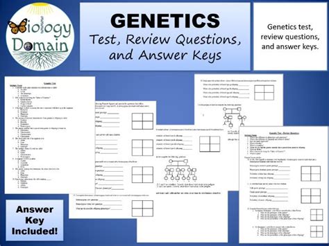 Image result for Genetics Test Questions