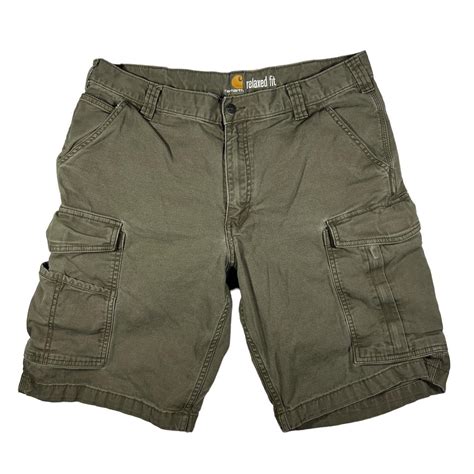Vintage Carhartt Cargo Shorts 📦 FREE SHIPPING... - Depop
