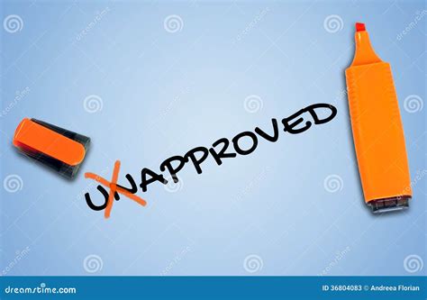 Unapproved