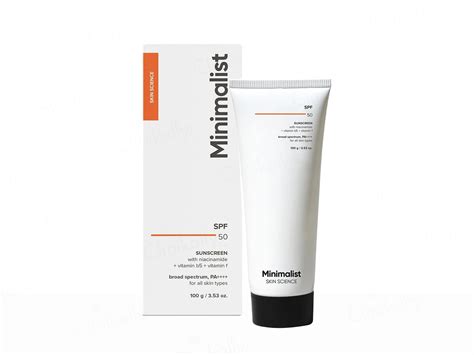 Minimalist Broad Spectrum Sunscreen SPF 50 PA – Earthglies