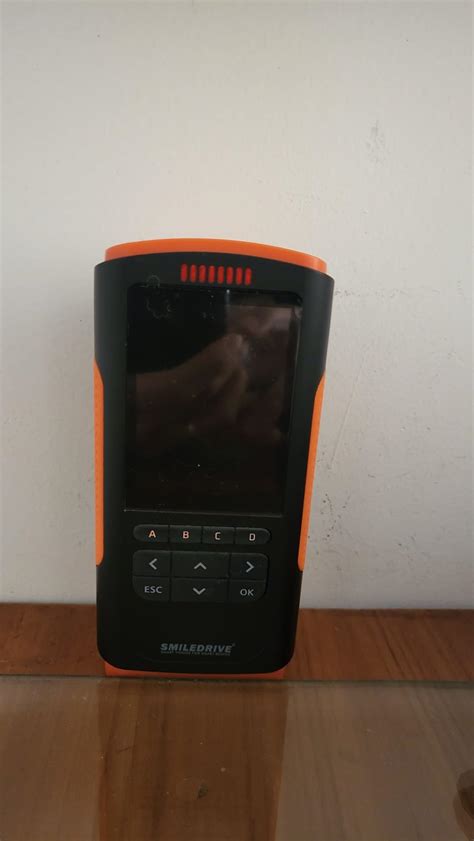 SMILEDRIVE® Portable Air Quality Pollution Detector Meter with Color ...