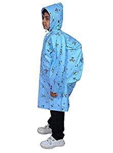Devil Unisex Kids Printed Coloured School Bag Raincoat : Amazon.in ...