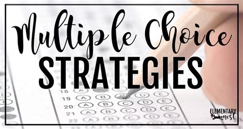 Multiple Choice Math Test-Taking Strategies 的图像结果