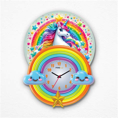 Kids Wall Clock – FIVE KRAFT