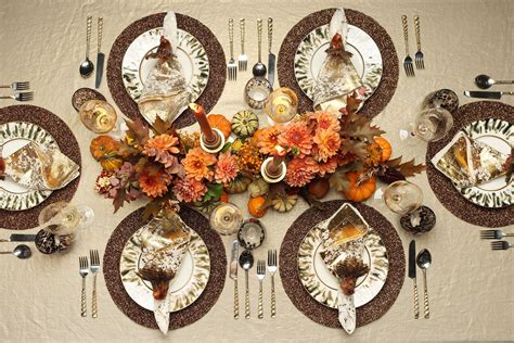 Thanksgiving Buffet Table Setting Ideas | Cabinets Matttroy
