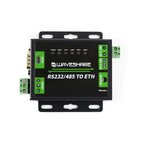 Waveshare Industrial RS232/RS485 to Ethernet Converter (EU) – REES52