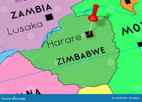 Zimbabwe Location Map