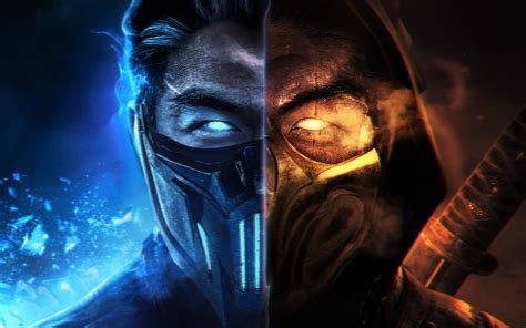 Mortal Kombat Wallpaper Scorpion And Sub Zero