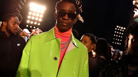 Le rappeur américain Young Thug, accusé d'être un chef des « Bloods ...
