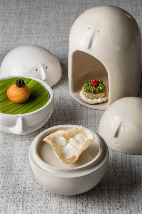 Aman Khanna turns his signature sculptures into serving dishes for ...