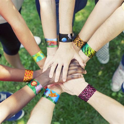 Buy 150 Pcs Slap Bracelet Wristbands with Sea Animals, Dinosaurs, Space ...