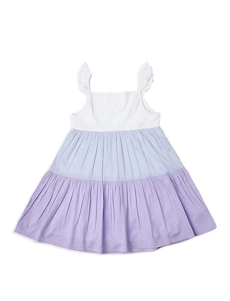 Buy Pure Cotton Colorblock Square Neck Dress at Marks & Spencer