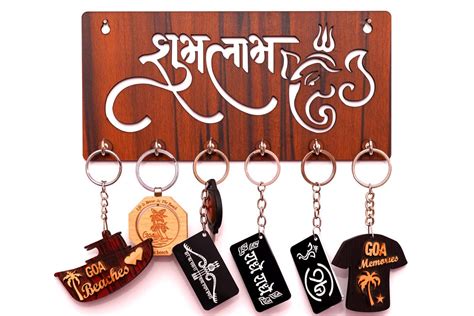 Kraft Story Wooden Key Holder for Home Wall Stylish | Key Stand | Key ...