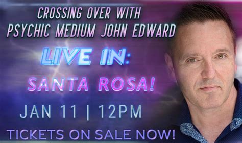 Crossing Over with Psychic Medium John Edward live in Santa Rosa, CA ...