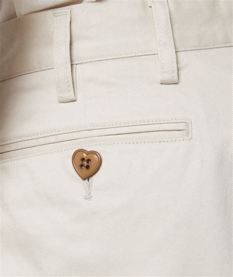 HUMAN MADE Wide Cropped Pants in White | SVD