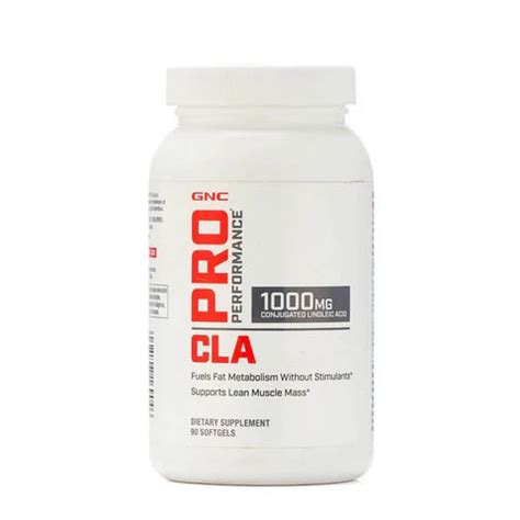 GNC Pro Performance CLA | 1000 mg| 90 Softgel – NucleusNutrition