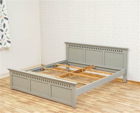 Shop Alexandria Solid Wood Queen Size Beds Online at Up to 55% Off