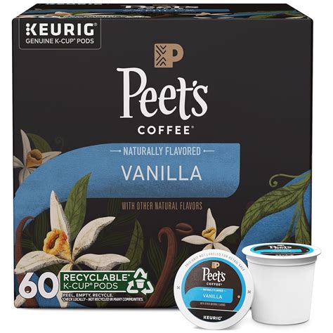 Amazon.com: Peet's Coffee, Flavored Light Roast Keurig K-Cup Pods ...